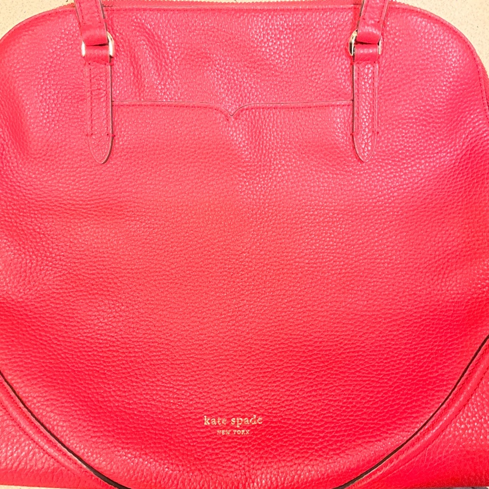 Red Kate Spade large bag